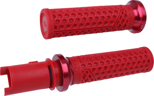 ODI Vans Red 1" Lock On Handlebar Hand Grips for 2023-25 Harley Touring Softail