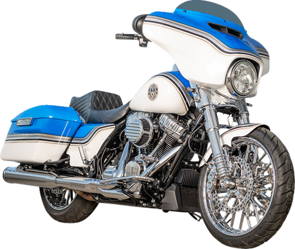 Arlen Ness Chrome Method No Flex Inverted Fork Legs for 2014-2025 Harley Touring