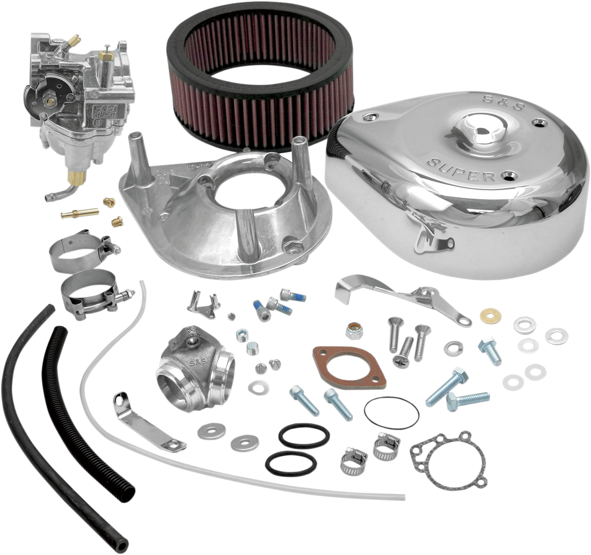 S&S Super E 1 7/8" Carburetor Manifold Kit for 79-84 Harley Shovelhead FL FLH