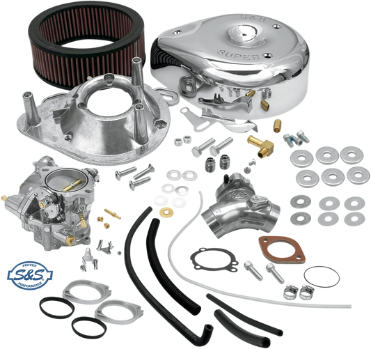 S&S Super G Carburetor Manifold Kit 1984-1992 Harley Dyna Softail Touring FLSTF