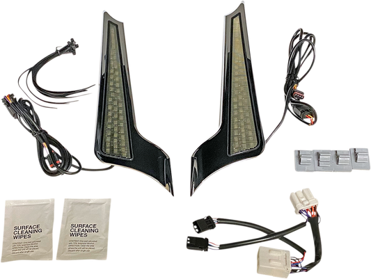 Custom Dynamics Rear Turn Signal LED Panel Lights 2006-2009 Harley Street Glide