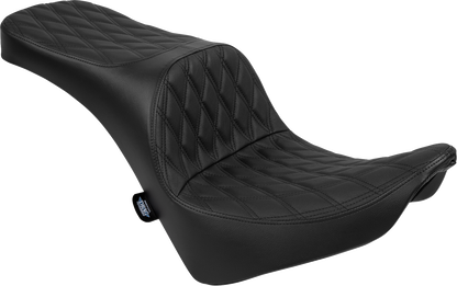 Drag Specialties Freedom Diamond Stitch Seat fits 2018-2025 Harley Softail M8