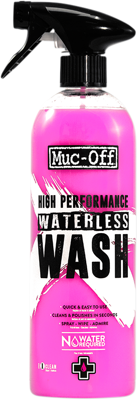 Muc-Off Motorcycle Waterless Streak Free Spray Wash Cleaner Polish