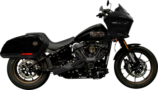 Trask Big Sexy 2-1 Black Exhaust System for 2018-2023 Harley Softail Models FXBB
