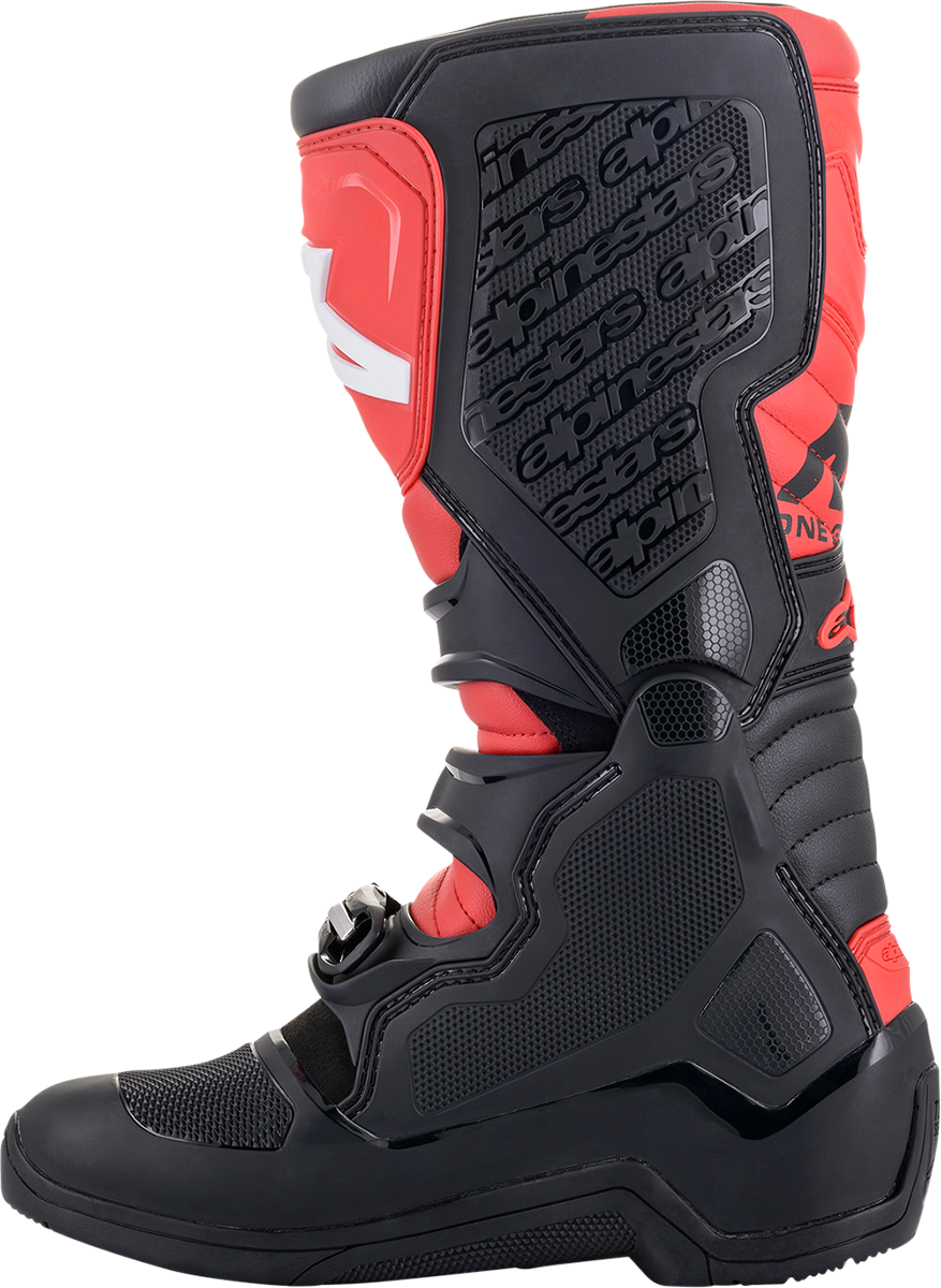 Alpinestars Tech 5 Mens Black Red Motorcycle Riding Dirt Bike Racing Boots MX