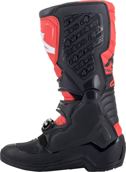 Alpinestars Tech 5 Mens Black Red Motorcycle Riding Dirt Bike Racing Boots MX