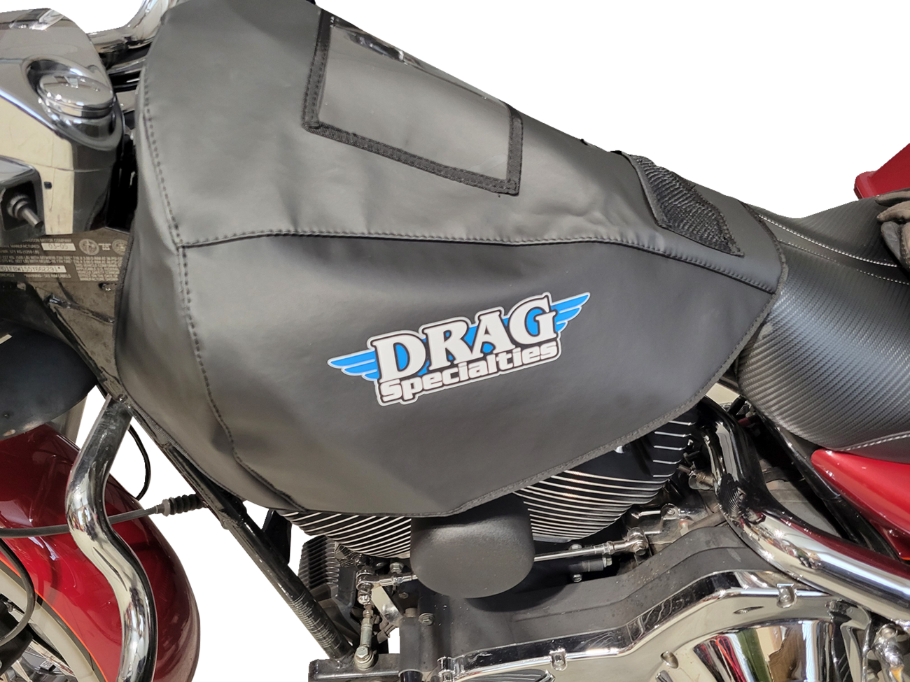 Drag Specialties Gas Tank Mechanic Paint Protection Service Cover Touring Dyna
