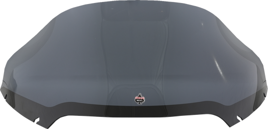 Klock Werks Flare 10" Dark Smoke Windshield for 2015-2023 Harley Road Glide FLTR