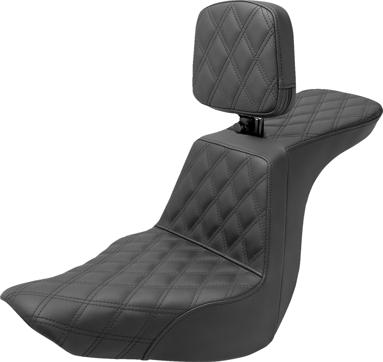 Saddlemen Step Up Lattice Gel Seat & Backrest for 2018-2025 Harley Softail FXLR