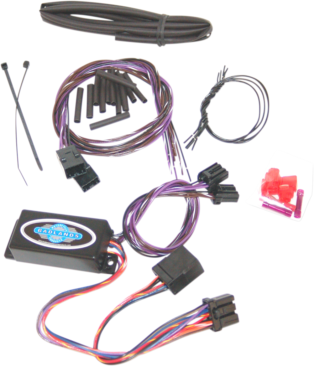 Badlands Static Sequential Turn Signal Module for 1997-13 Harley Touring XL FLHX
