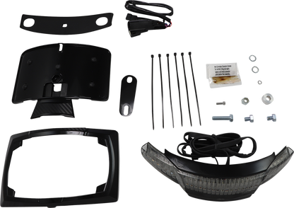 Ciro Latitude Taillight License Plate Mount 2010-2013 Harley Touring FLHX FLTRX
