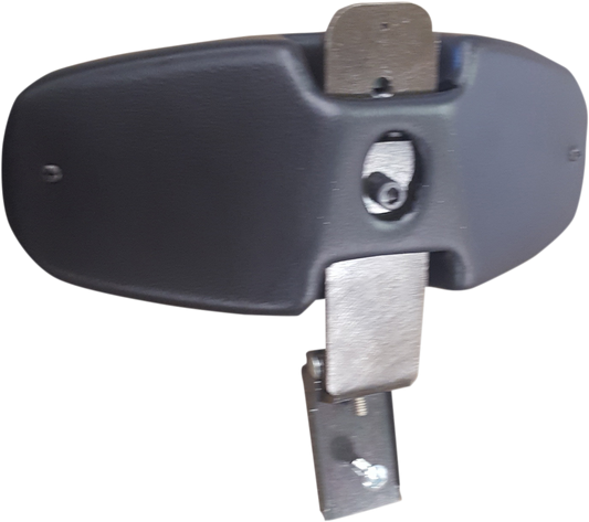 Danny Gray Solo Seat Bigseat Plain Black 5 x 9 Small Motorcycle Backrest