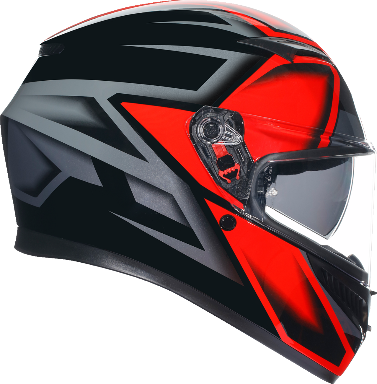 AGV K3 Compound Red Unisex Adult Motorcycle Street Riding Full Face Helmet