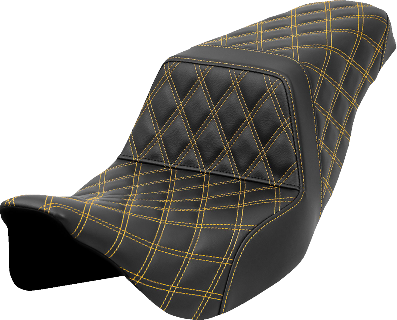 Saddlemen Step Up Gold Full Lattice Gelcore Seat fits 2008-2024 Harley Touring