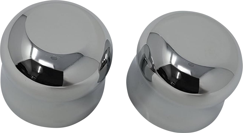 Covingtons Chrome Front Axle Cap 2002-2023 Harley Touring Softail V-Rod CVO
