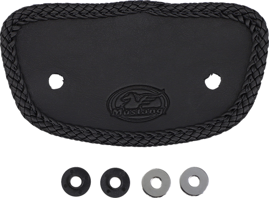 Mustang Wide Solo Seat & Backrest fits 2008-23 Harley Touring Road Street Glide