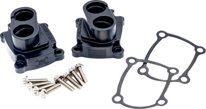 Feuling Parts Black Lifter Block Covers for 2017- 2025 Harley Davidson FXBR FLHT