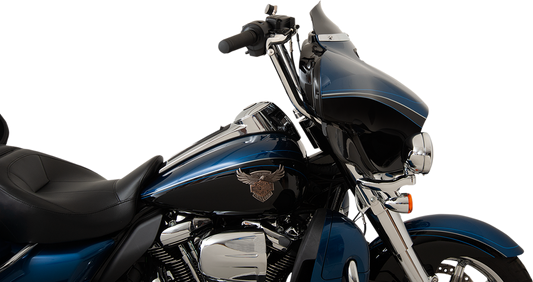 Klock Werks 4" Black Flare Windshield for 2014-23 Harley Davidson Electra Glide