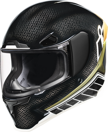 Icon Airframe Pro Gold Hyperstrike Carbon Full Face Adult Motorcycle Helmet