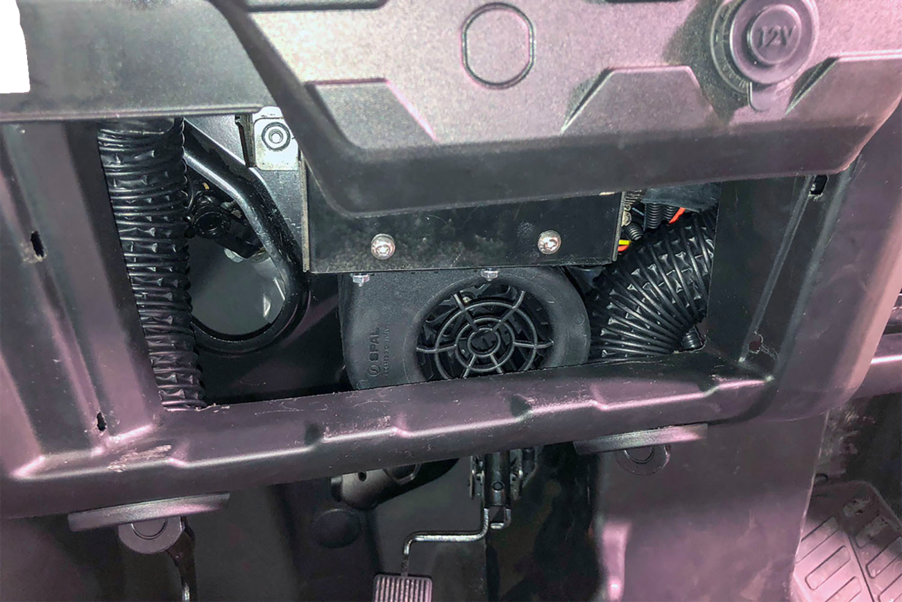 Moose UTV SXS Cab Heater Defroster Kit for 2016-2024 Can-Am Defender 1000 HD10.