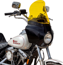 Klock Werks 15" Kolor Flare Yellow Road Warrior Fairing Motorcycle Windshield