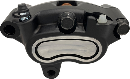 Drag Specialties Front Black Brake Caliper for 2008-2011 Harley Softail