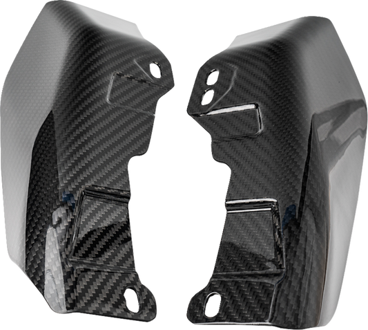 Slyfox Carbon Fiber Air Wind Deflectors 2009-23 Harley Touring Road Street Glide