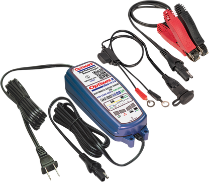 Tecmate Optimate 2 Duo Battery Charger Maintainer 12V Motorcycle ATV Snow UTV