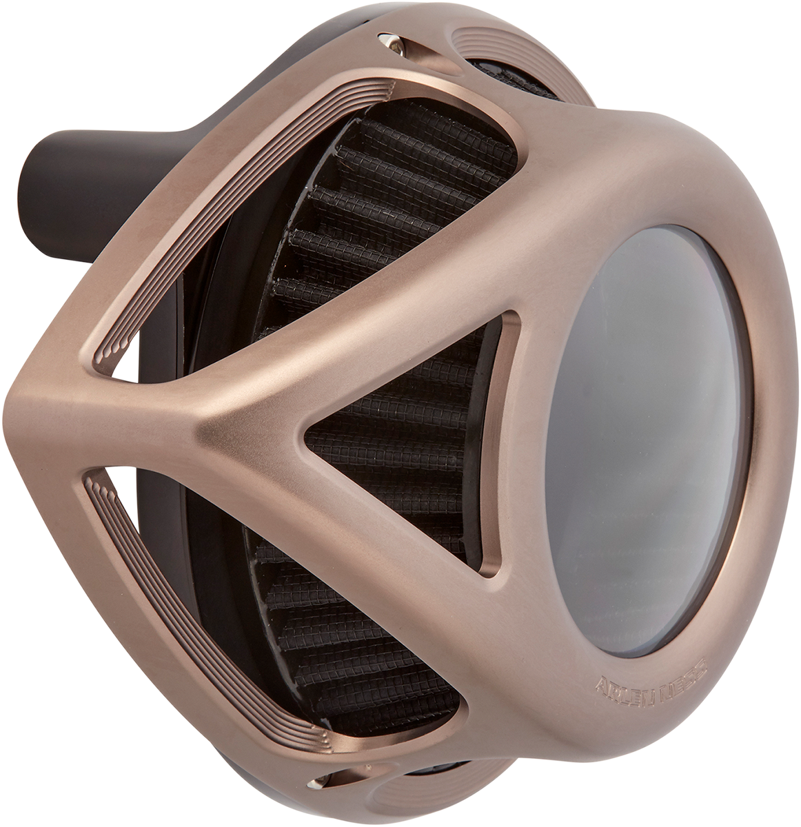 Arlen Ness Tear Titanium Clear Air Filter Cleaner 2008-2017 Harley Touring FLHX
