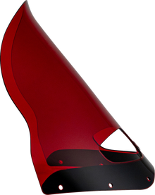 Klock Werks 15" Kolor Flare Red Road Warrior Fairing Motorcycle Windshield