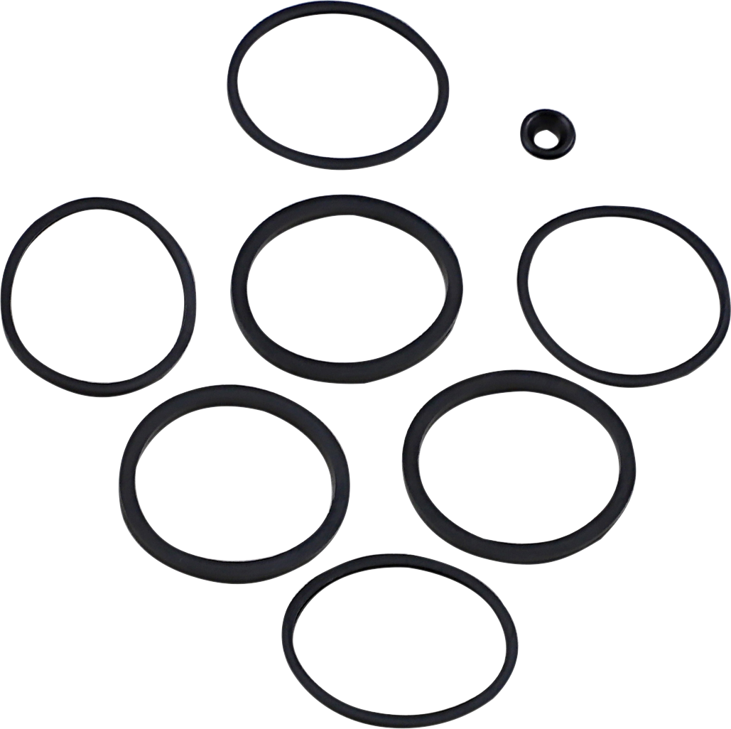 Drag Specialties Brake Caliper Seal Kit 2008-2022 Harley Touring FLHX FLHR FLHTK