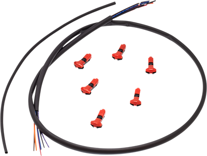 Namz Rear Fender Lighting Harness 1999-2024 Harley Softail Touring Sportster FLD