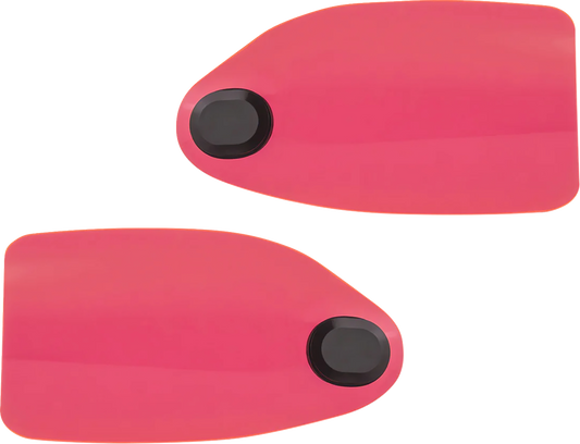 Klock Werks Flare Pink Ice Hand Guards fits 2002-2025 Harley Hydraulic Clutch