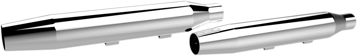 Khrome Werks Chrome HP-Plus 3" Mufflers 2014-2022 Harley Sportster Iron 48 Low