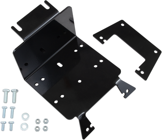 Moose Utility UTV Black Front Winch Mount Kit for 2009-2013 Honda MUV700 Big Red