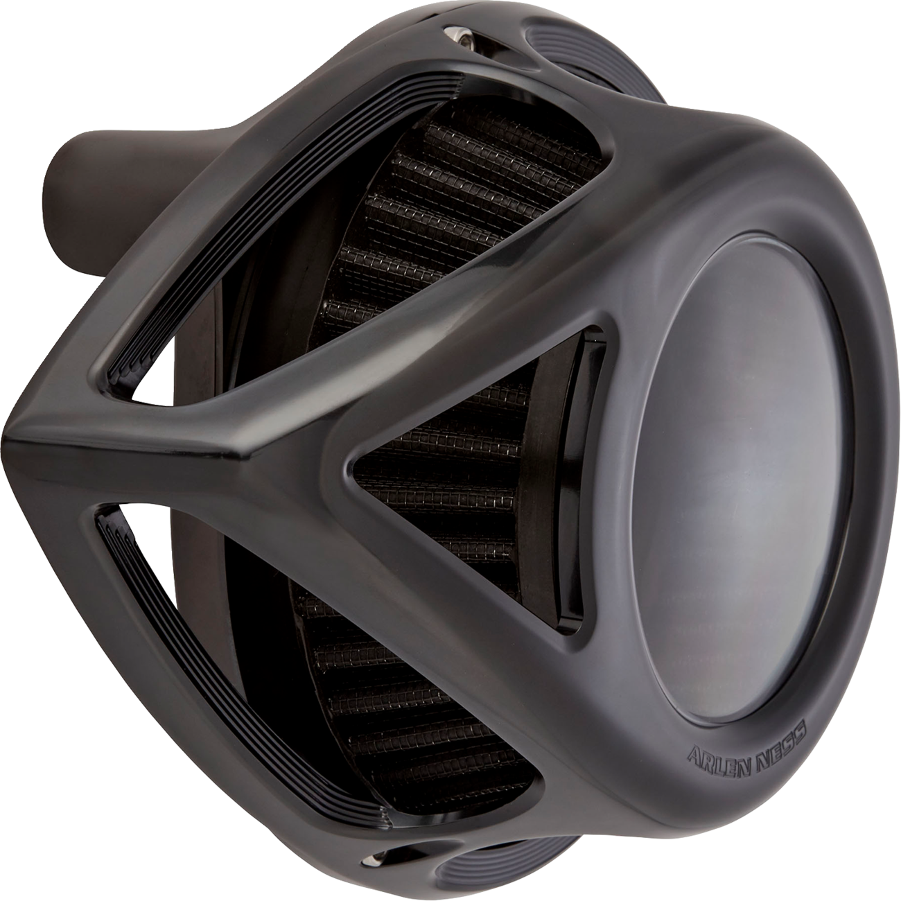 Arlen Ness Black Clear Tear Air Cleaner Kit for 2023-24 Harley Road Street Glide