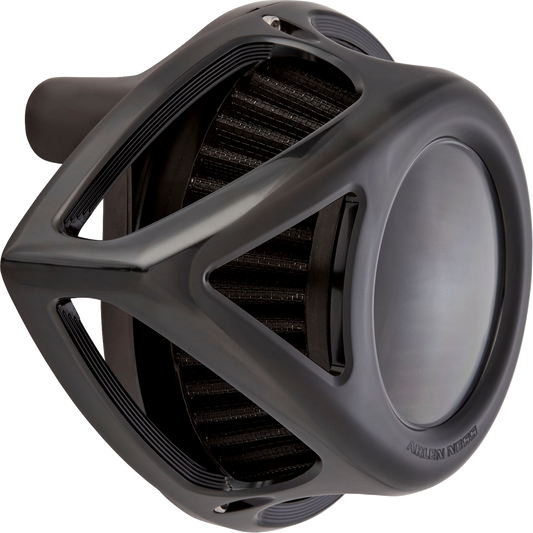 Arlen Ness Black Clear Tear Air Cleaner Kit for 2023-24 Harley Road Street Glide