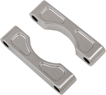 Klock Werks Hugger 16"-18" Front Fender Mounting Blocks 1984-2013 Harley Touring