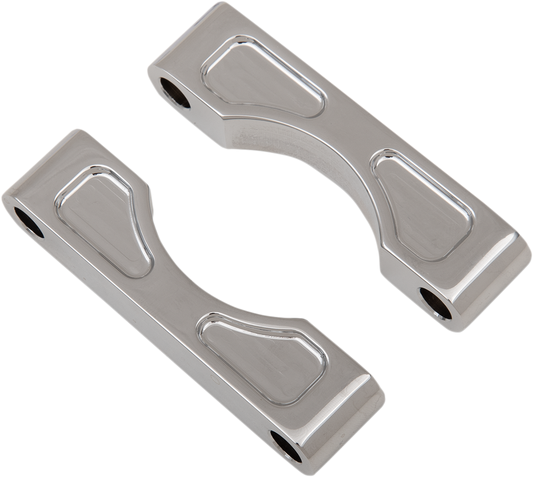 Klock Werks Hugger 16"-18" Front Fender Mounting Blocks 1984-2013 Harley Touring