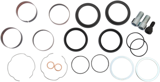 Drag Specialties 49mm Fork Leg Rebuild Kit for 2014-2024 Harley Touring Softail