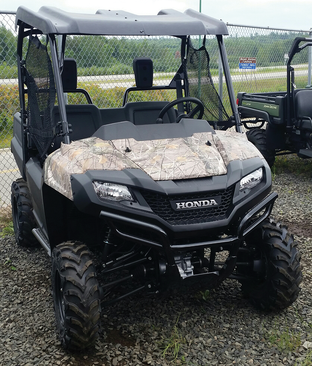 Moose Utility Black 3 Seater Side by Side UTV Roof 2014-2022 Honda Pioneer 700