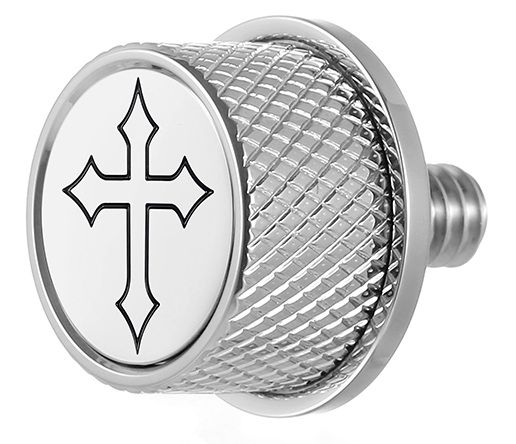Figurati Designs Cross Seat Mounting Knob fits 1965-2022 Harley Touring Models