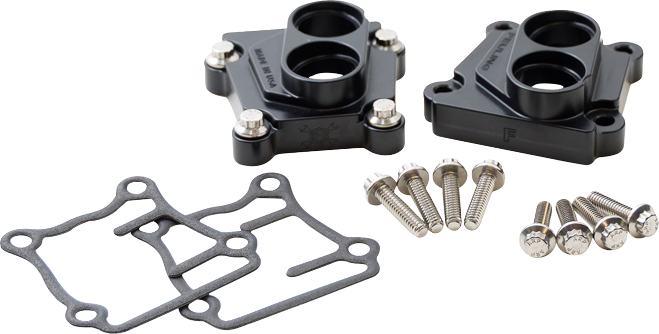 Feuling Parts Black Lifter Block Covers for 1999-2017 Harley Davidson Twin Cam