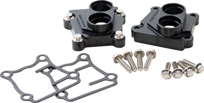 Feuling Parts Black Lifter Block Covers for 1999-2017 Harley Davidson Twin Cam