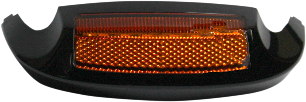 Custom Dynamics Black Amber LED Front Fender Tip Light 2014-2024 Harley Touring