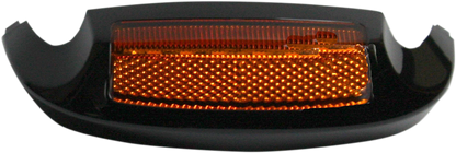 Custom Dynamics Black Amber LED Front Fender Tip Light 2014-2024 Harley Touring