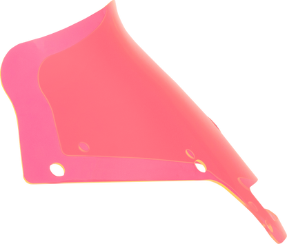 Klock Werks Ice Flare 6" Pink Windshield for 2022-26 Harley Softail Low Rider ST