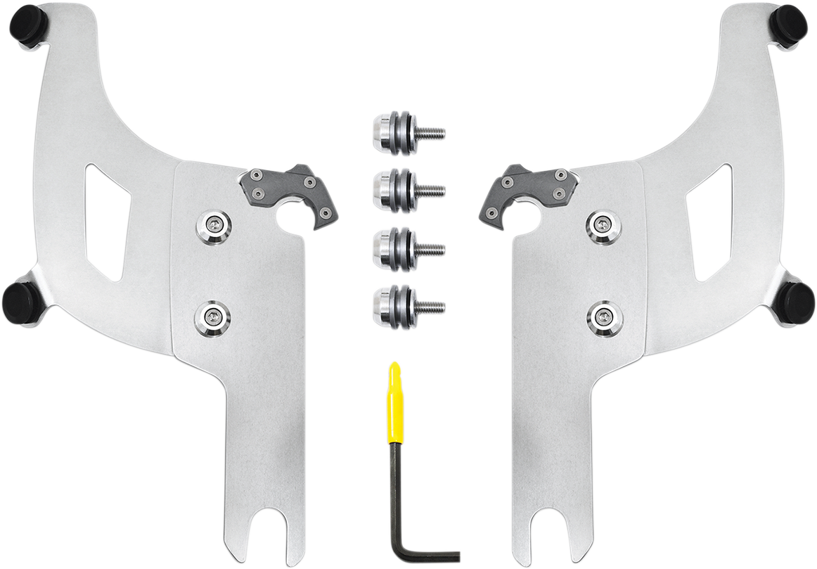 Memphis Shades Bullet Fairing Mounting Kit for 2004-19 Harley Touring Road King