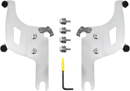 Memphis Shades Bullet Fairing Mounting Kit for 2004-19 Harley Touring Road King