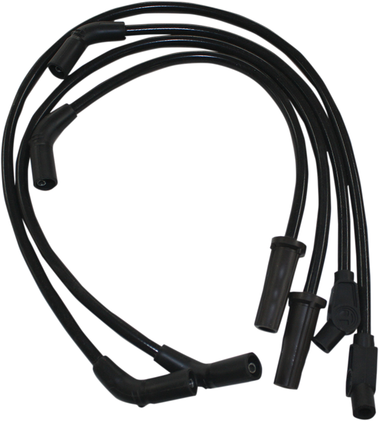 Sumax 10.4mm Black Pro Race Spark Plug Wire Kit for 2017-2023 Harley Touring M8